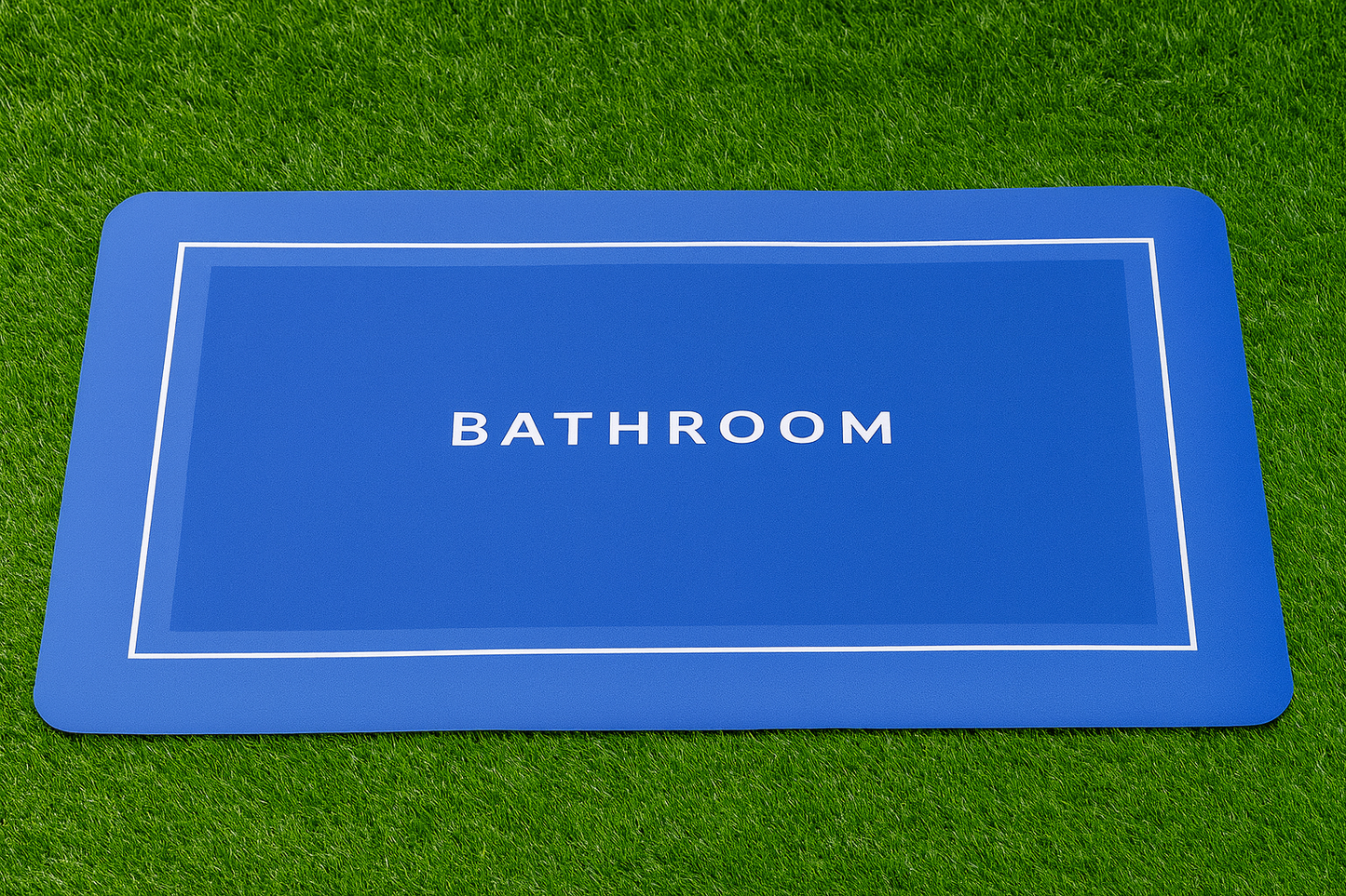 Quick Drying Water Soak Bathroom Mat Water Absorbent Door Mat Floor Mat, Doormat, Bathroom Carpet Cushion Mat (60 * 40) Non-Slip Rug, Soft Microfiber ,Square Mat