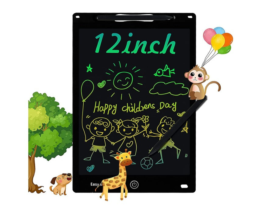 Digital Slate 12 Inch LCD Writing Tablet/Drawing Board/Doodle Board/Writing Pad Reusable Portable E Writer Educational Toys