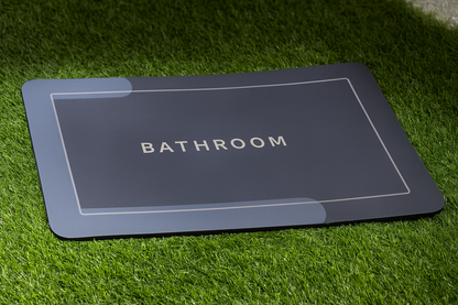 Quick Drying Water Soak Bathroom Mat Water Absorbent Door Mat Floor Mat, Doormat, Bathroom Carpet Cushion Mat (60 * 40) Non-Slip Rug, Soft Microfiber ,Square Mat